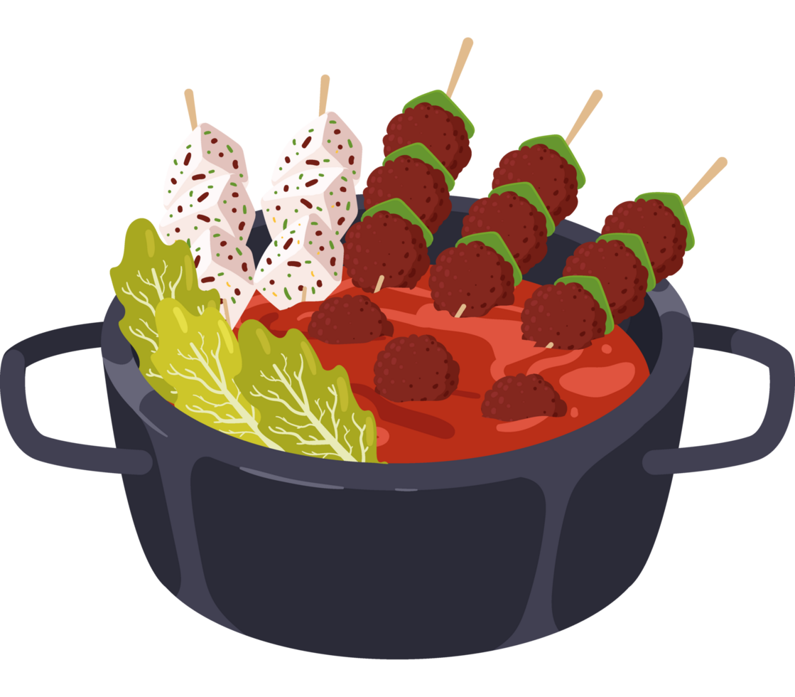 soondae korean food png