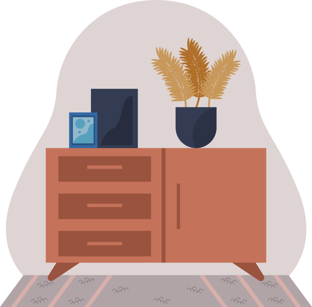 drawer with picture frames png