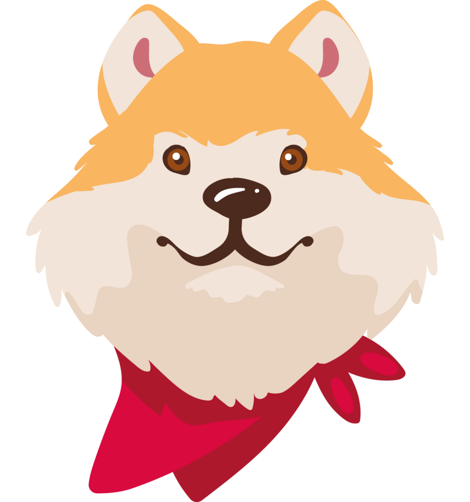 corgi dog mascot png