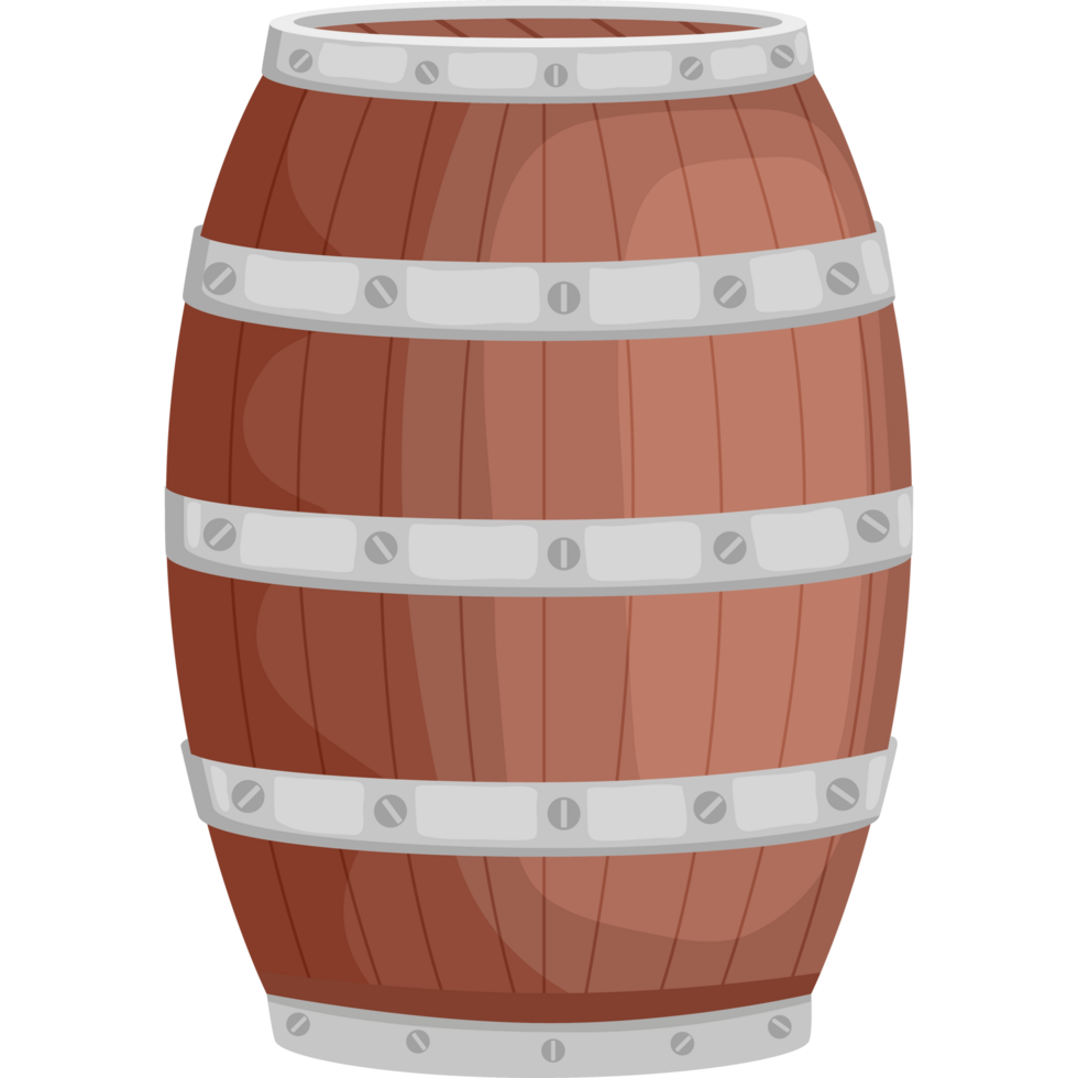 fresh wine drink barrel png