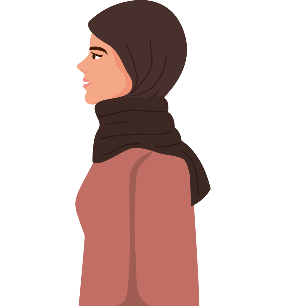 Profil einer iranischen Frau png