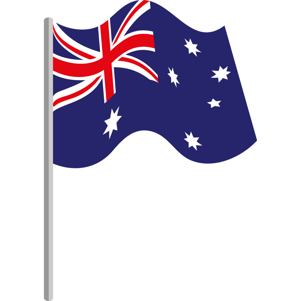 australian flag waving png