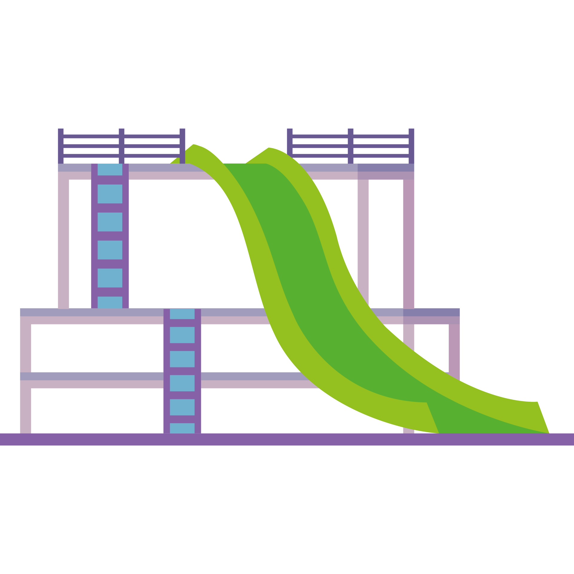 green playground slide 24091751 PNG