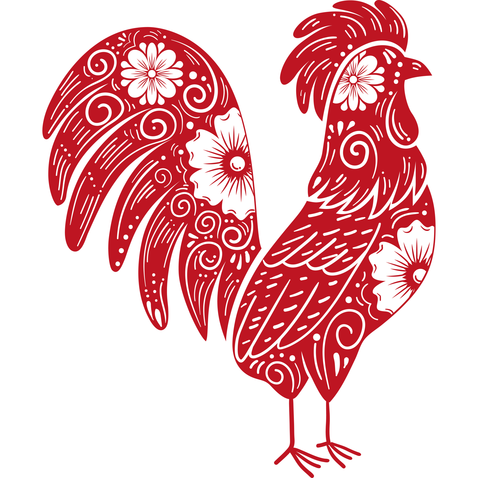 chinese zodiac rooster animal 24091822 PNG