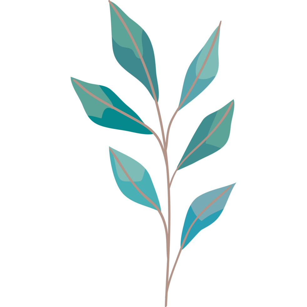 branch with leafs plant png