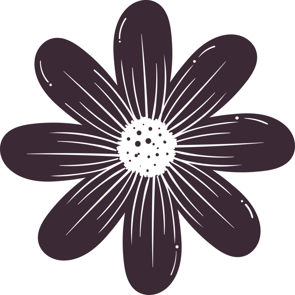 flower garden silhouette png