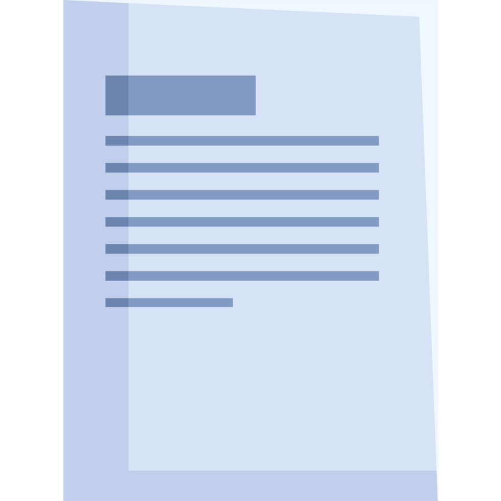 document file paper format png