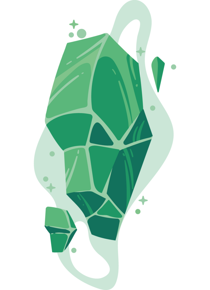 green magic rock png