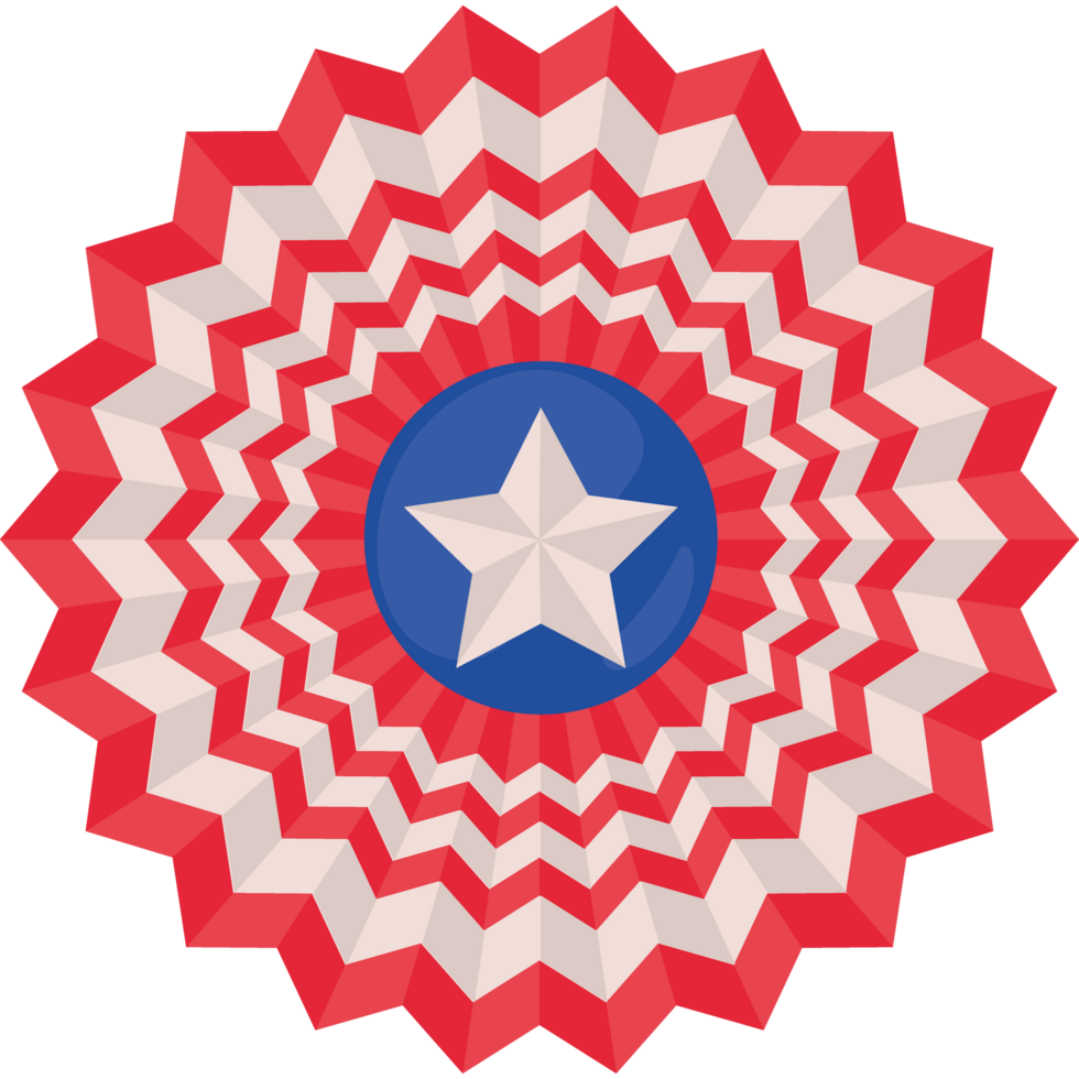 usa flag in lace png