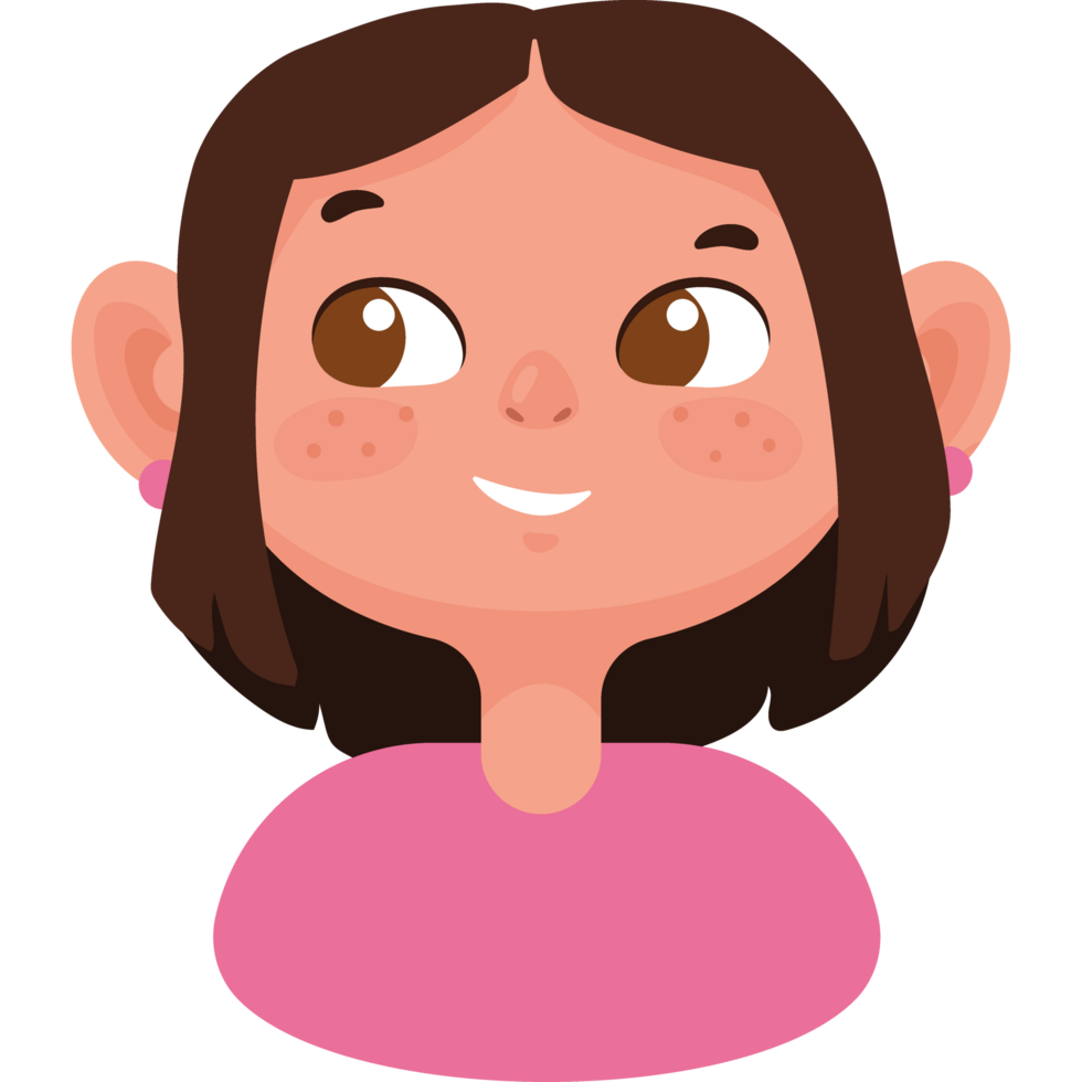 young woman smiling portrait png