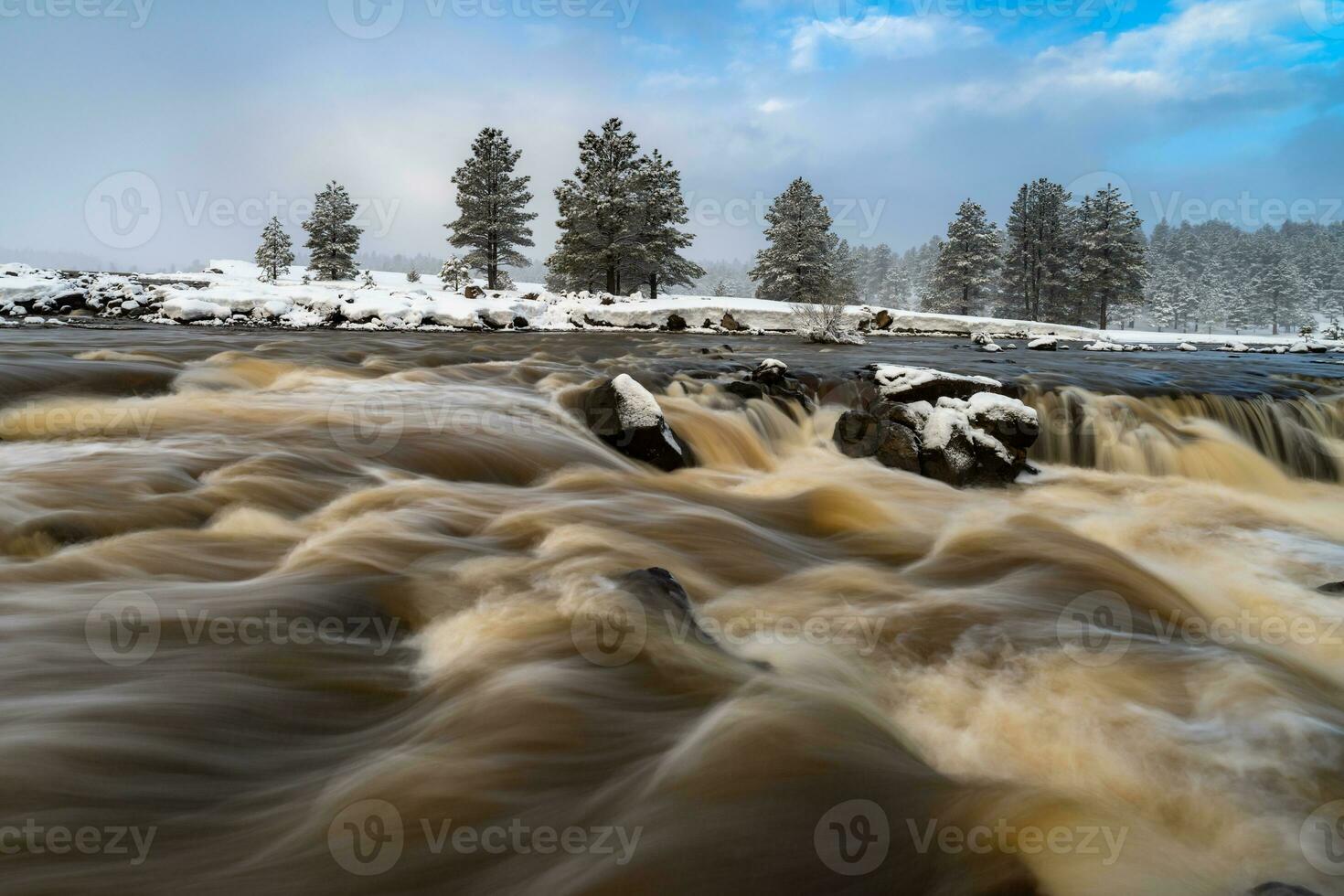 Lake Mary Upper and Lower Lakes, Flagstaff, Northern Arizona, America, USA. photo