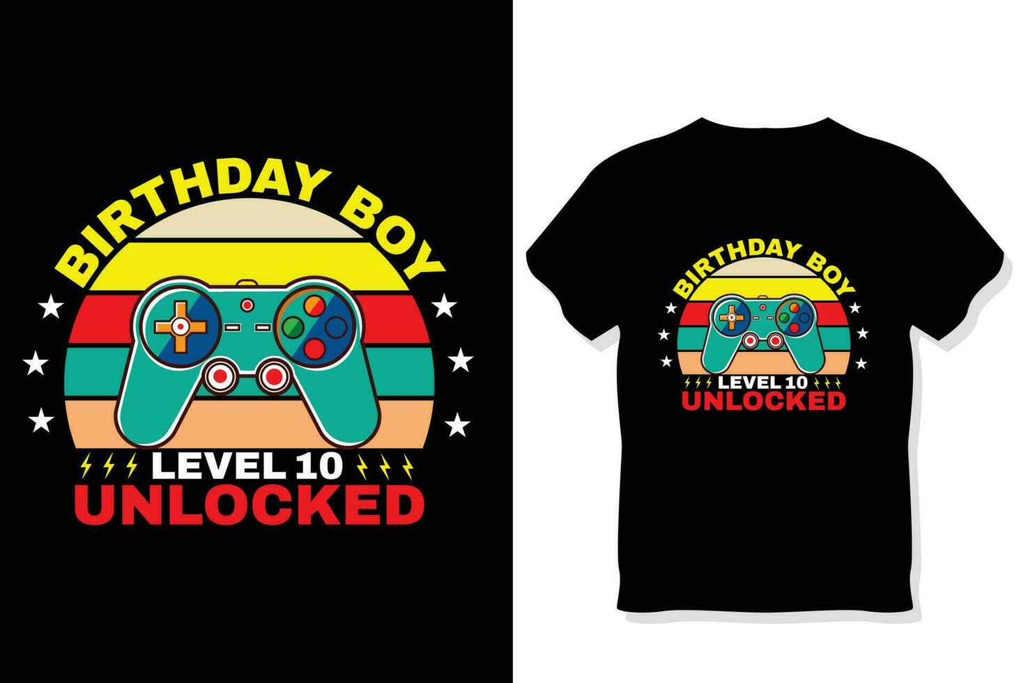 cumpleaños chico nivel 10 desbloqueado juego de azar t camisa, juego de azar citas t camisa, jugador camiseta diseño vector