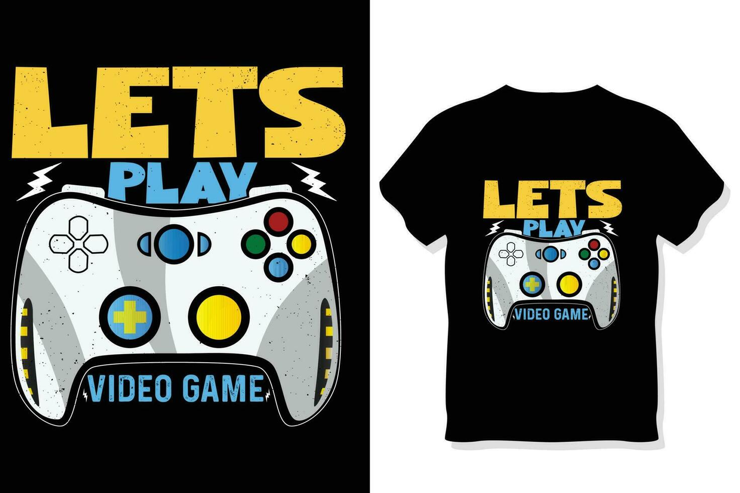 gaming t shirt gaming quotes t shirt Gamer t shirt Design vector