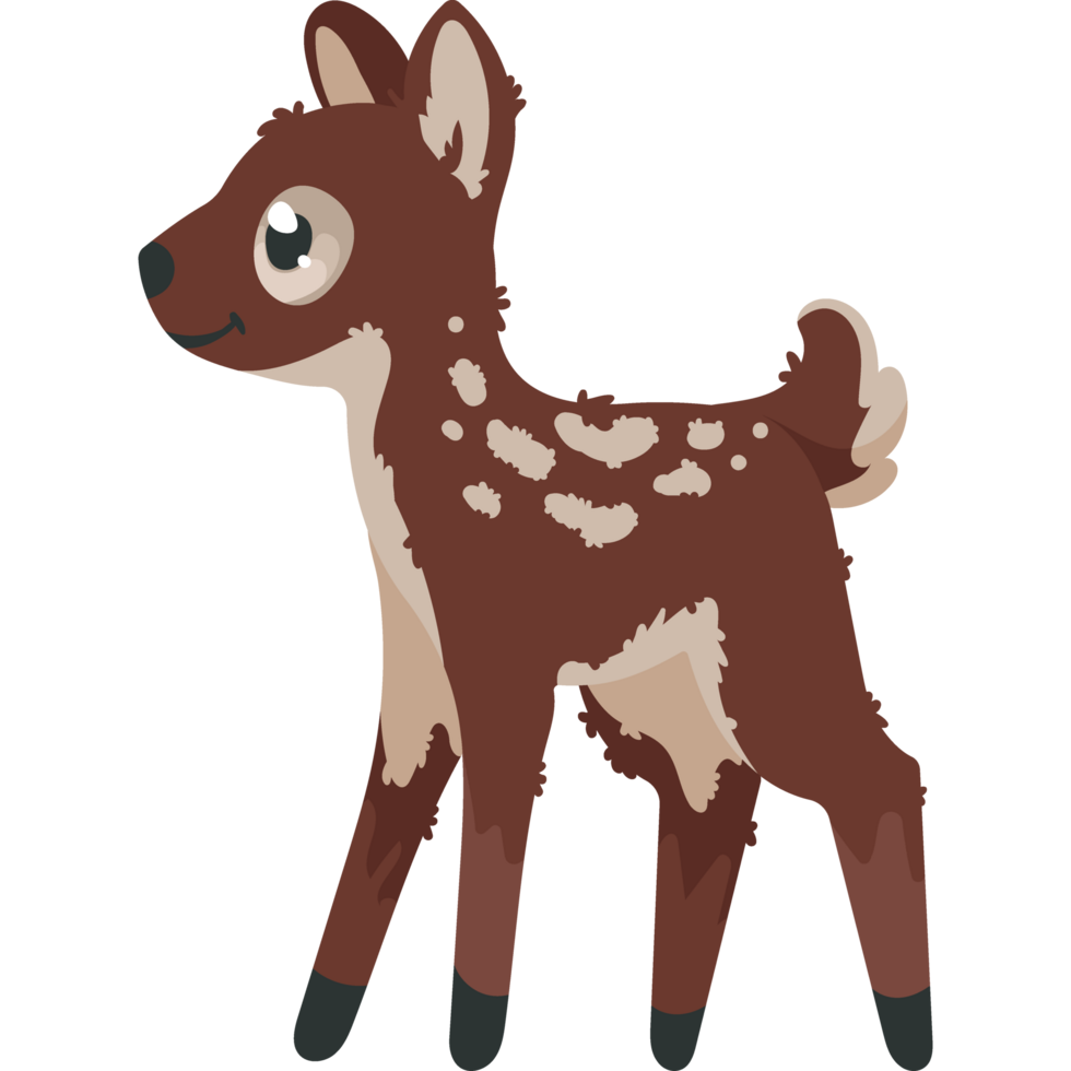 cute deer baby png