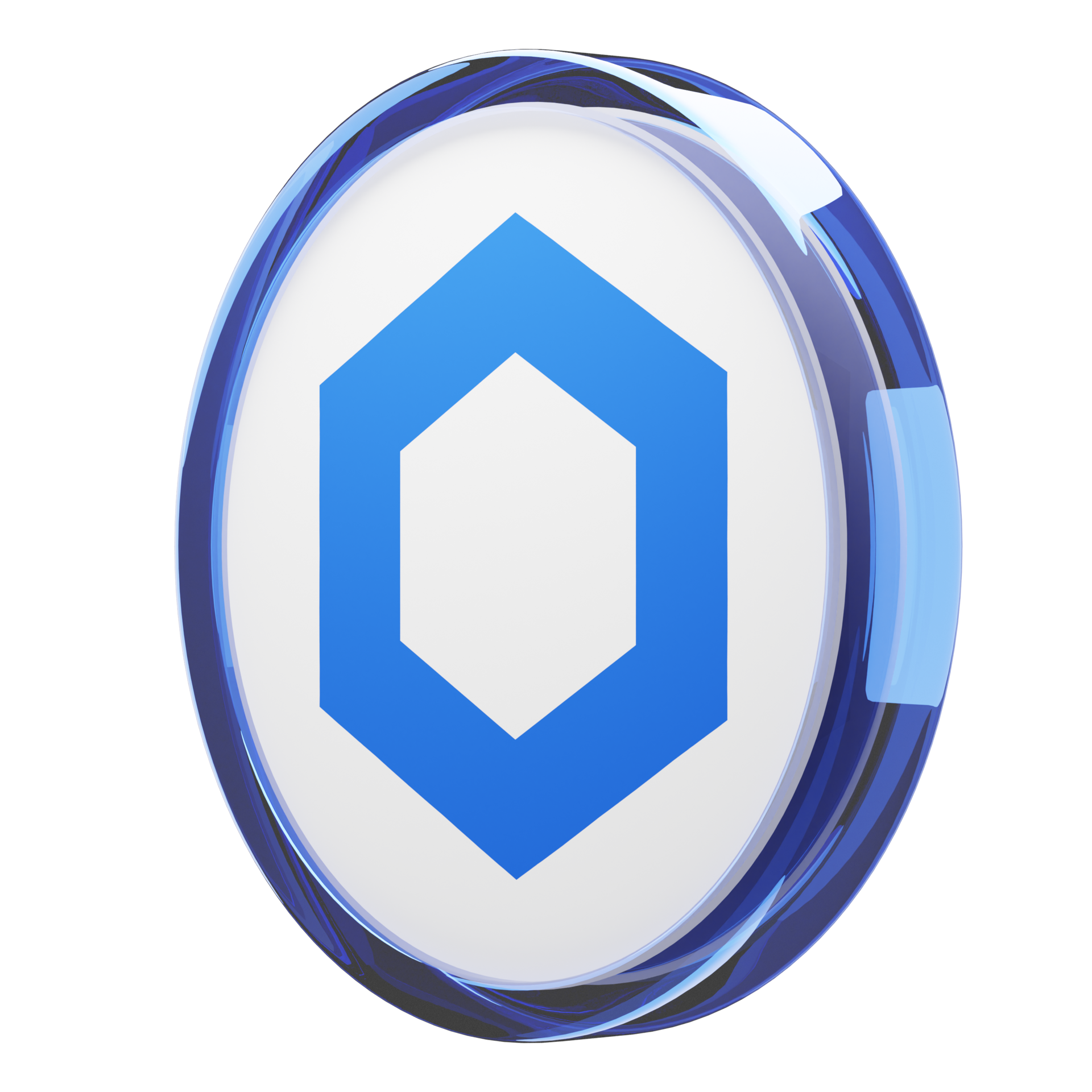 Chainlink LINK Glass Crypto Coin 3D Illustration 24092756 PNG chainlink-link-glass-crypto-coin-3d-illustration-24092756-png