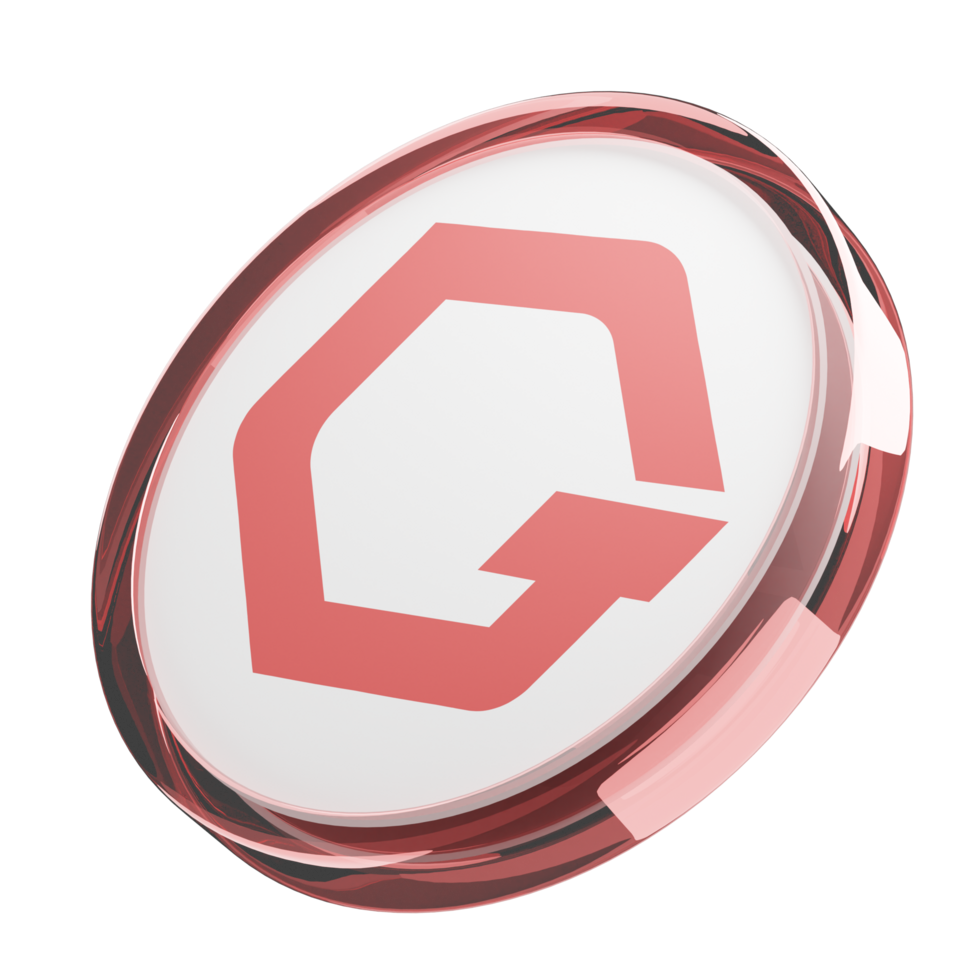 GateToken ,GT Glass Crypto Coin 3D Illustration png