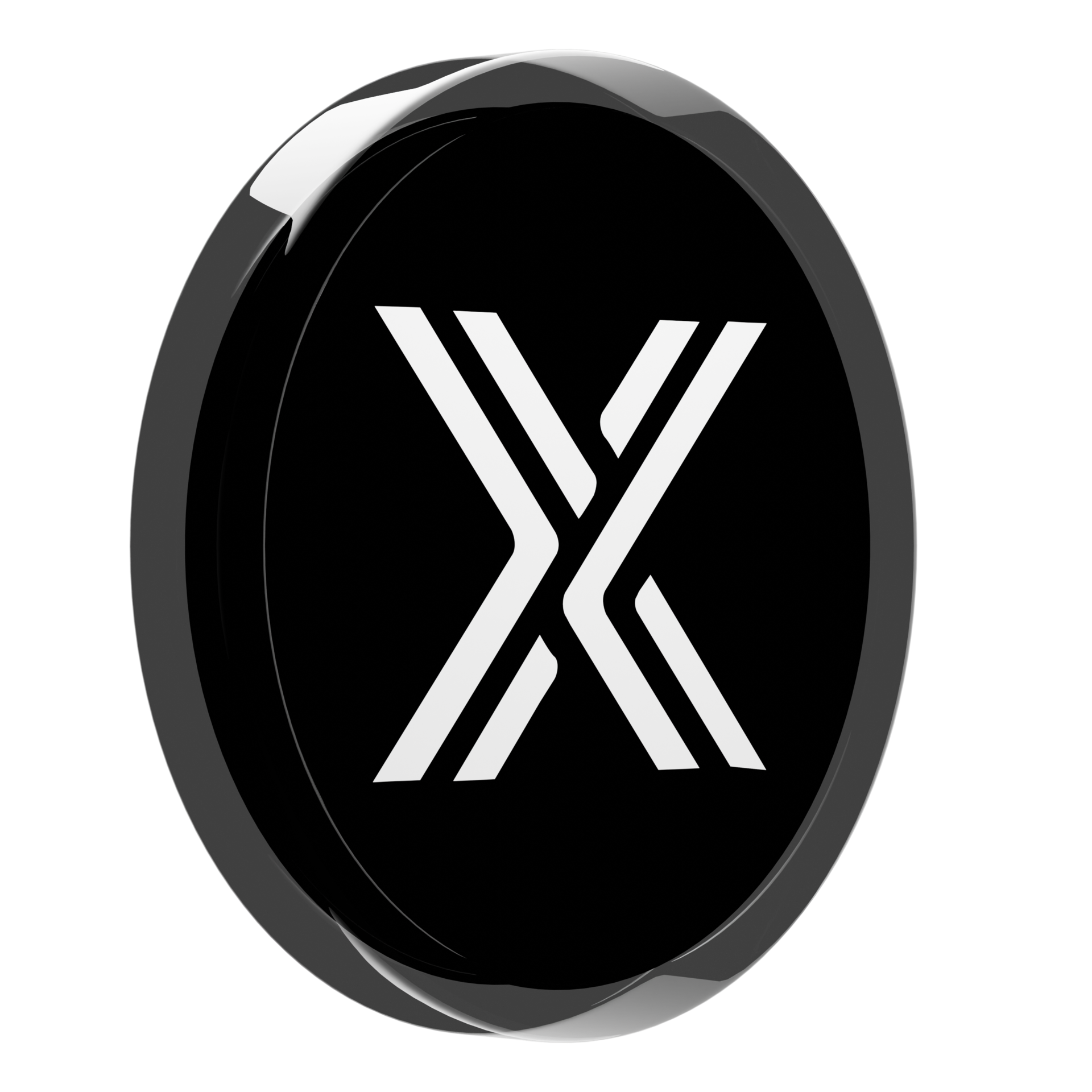 Immutable X ,IMX Glass Crypto Coin 3D Illustration 24092984 PNG