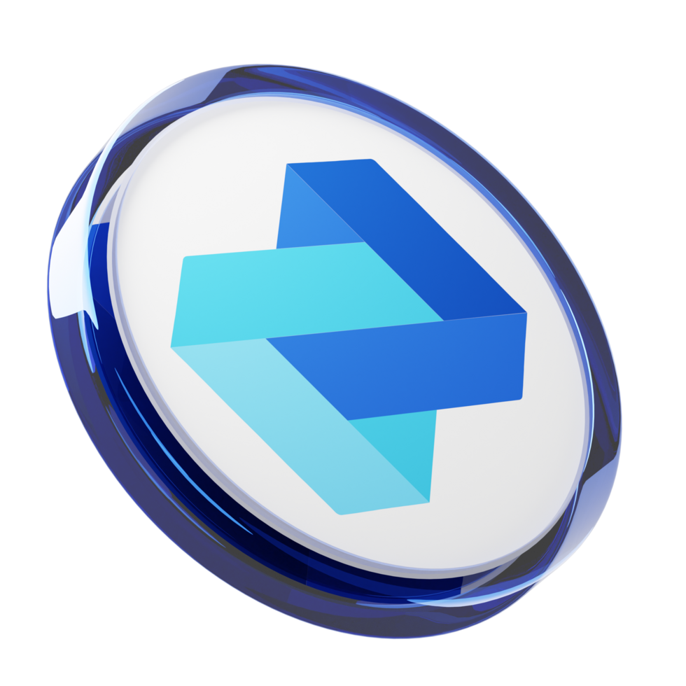 Nexo Glass Crypto Coin 3D Illustration 24093162 PNG