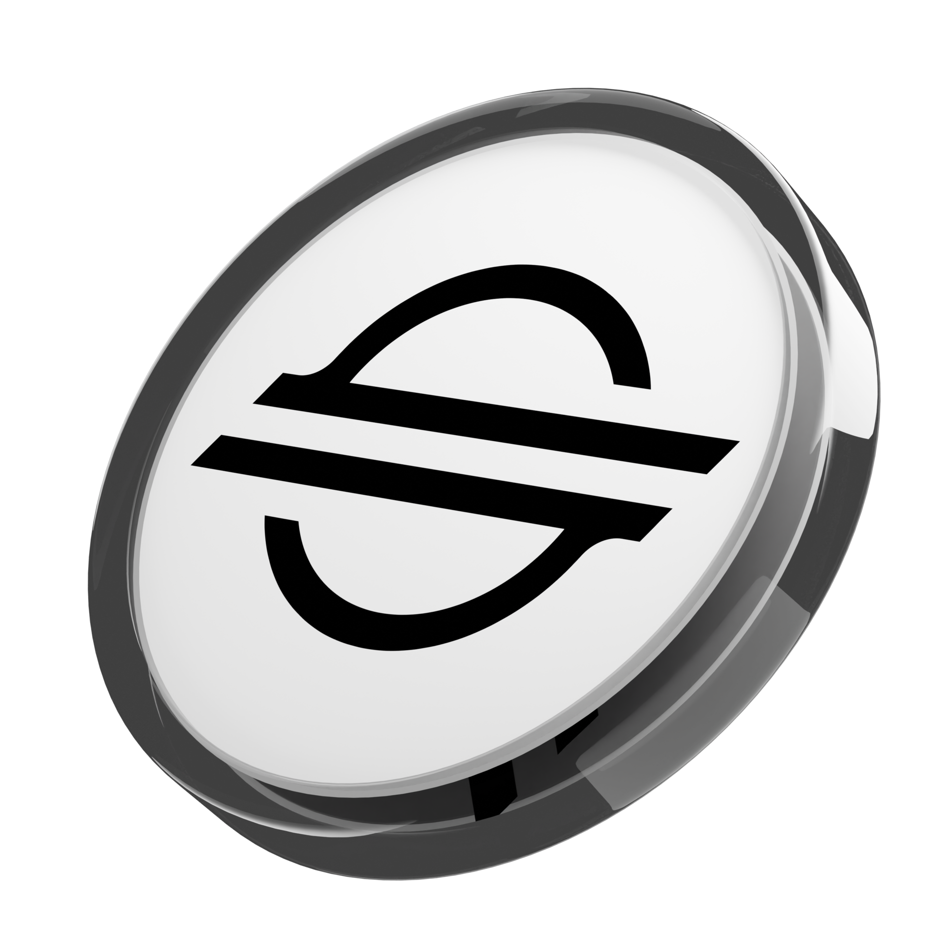 Stellar ,XLM Glass Crypto Coin 3D Illustration 24093334 PNG, 43 OFF