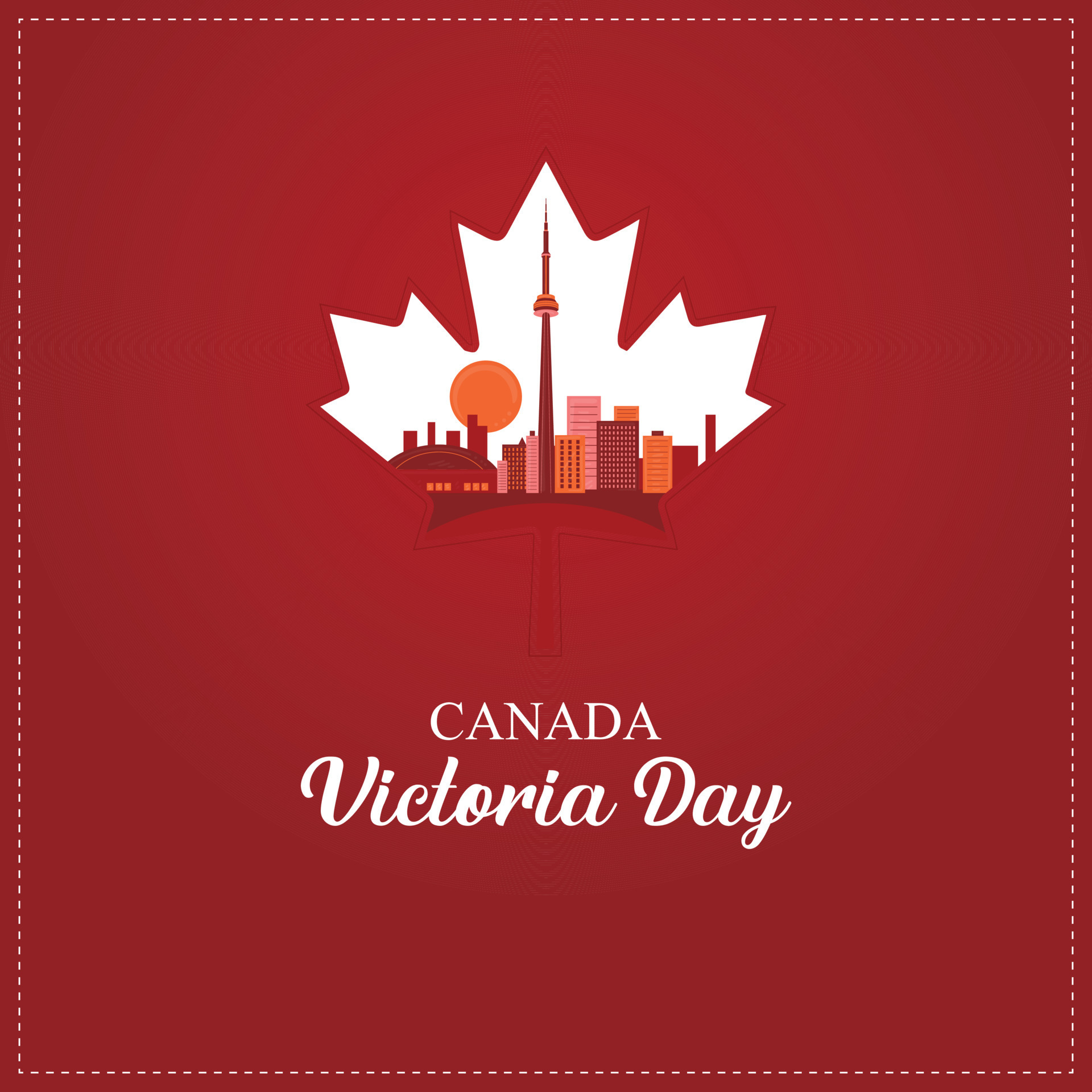 Canada Victoria day 24093562 Vector Art at Vecteezy