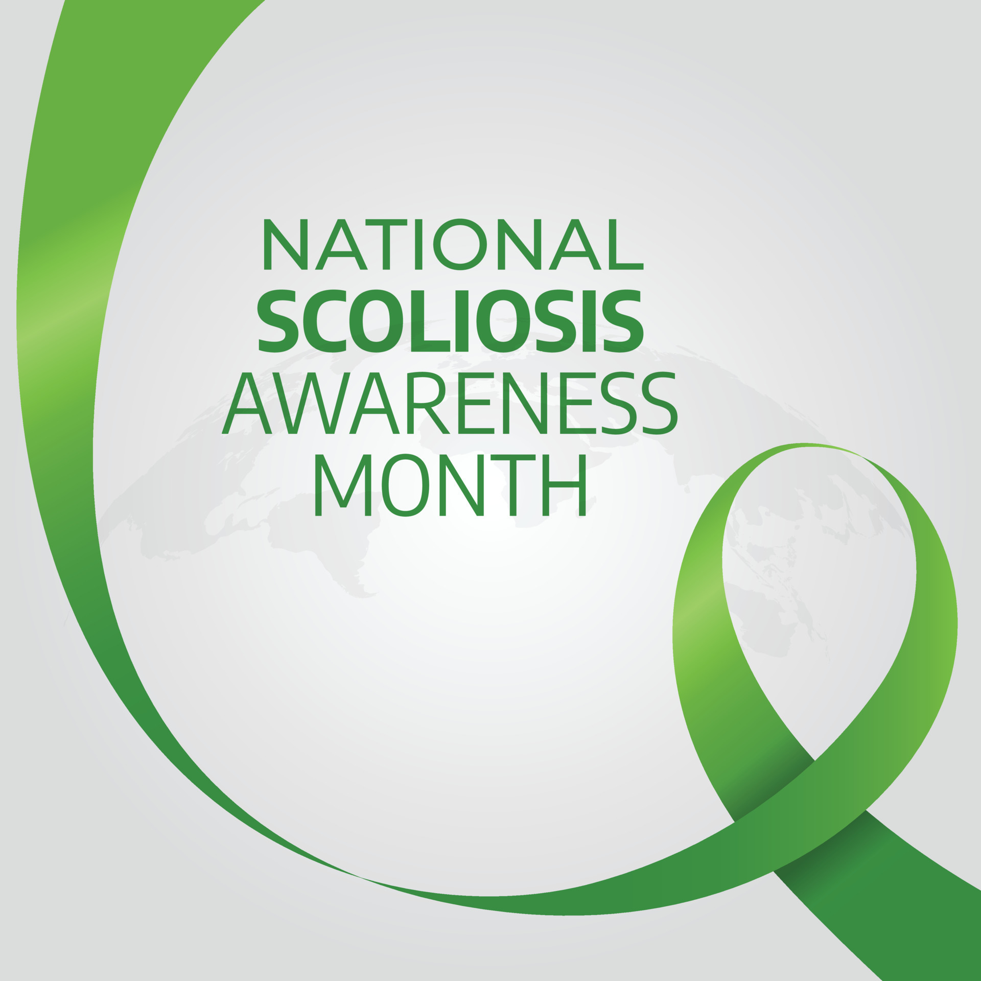 scoliosis awareness month design template for celebration. scoliosis