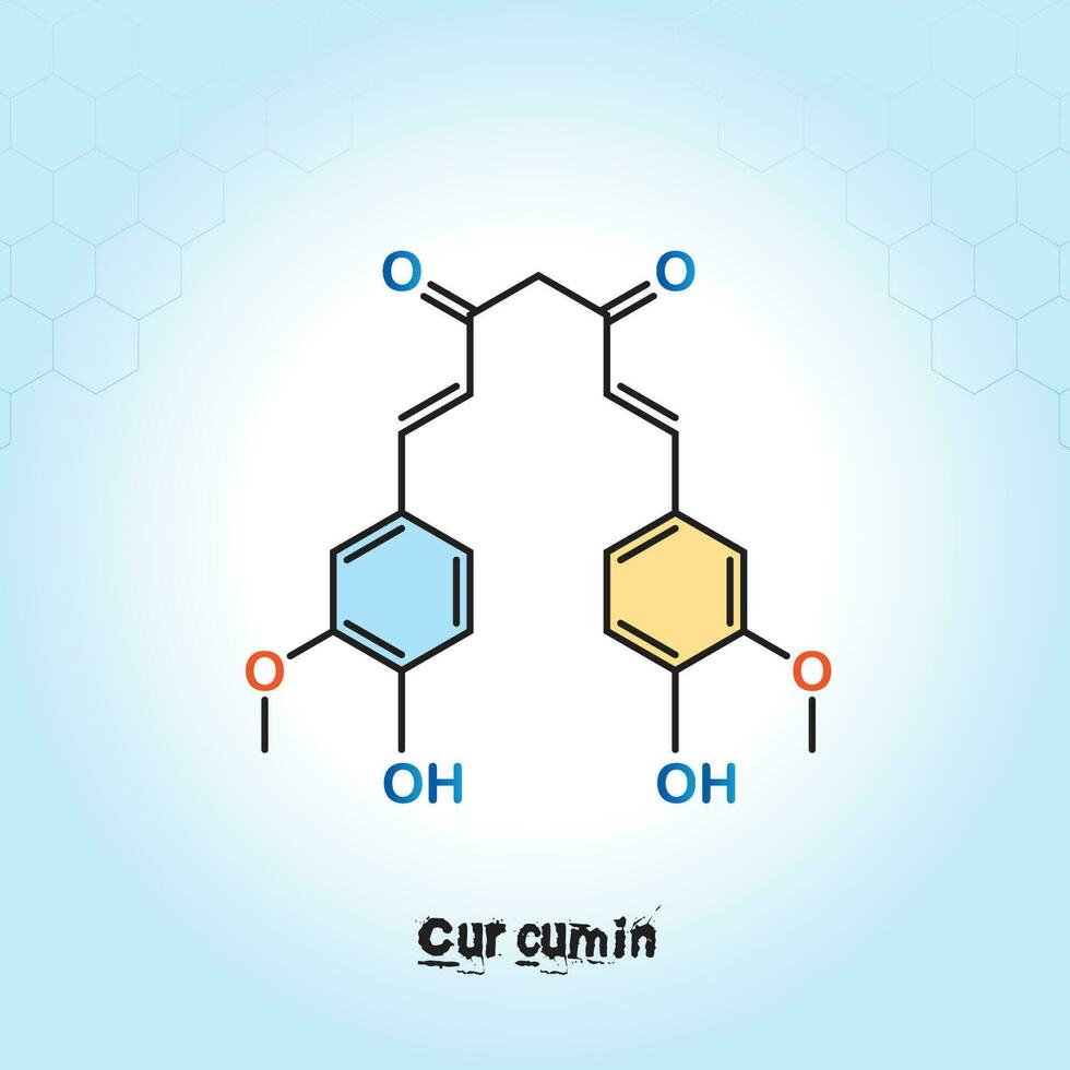 A diagram of the chemical formulas for chemistry abstract vector background