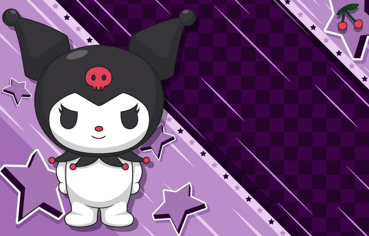 Cute Gothic Bunny Background 24093695 Vector Art at Vecteezy