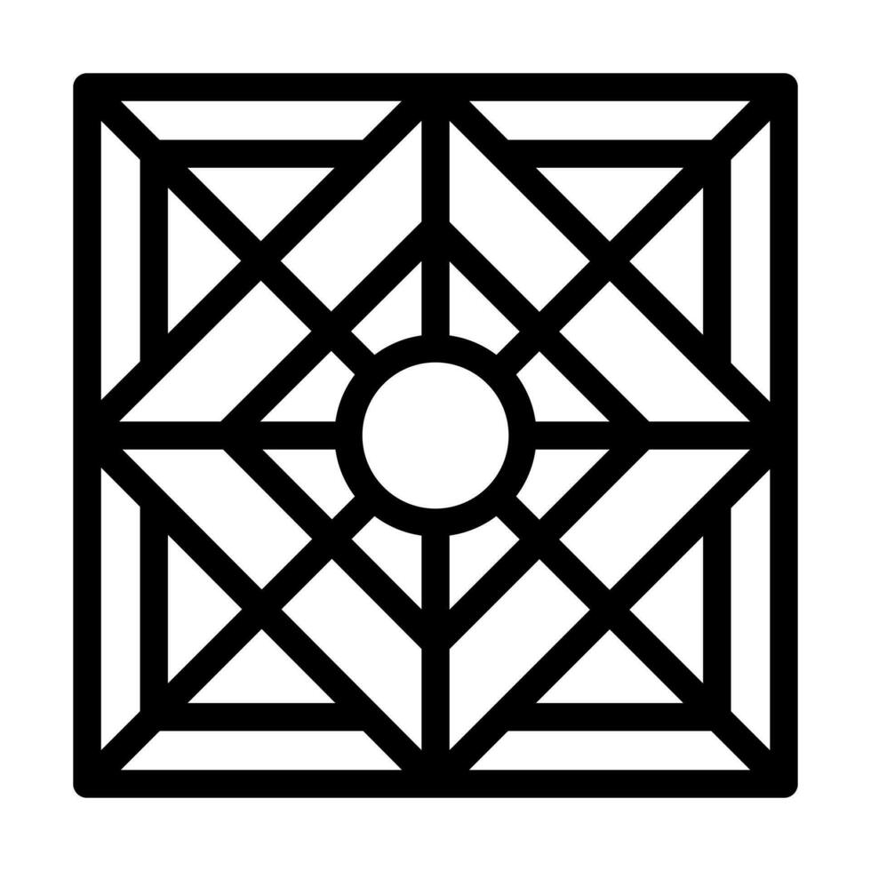 Kaleidoscope Icon Design vector