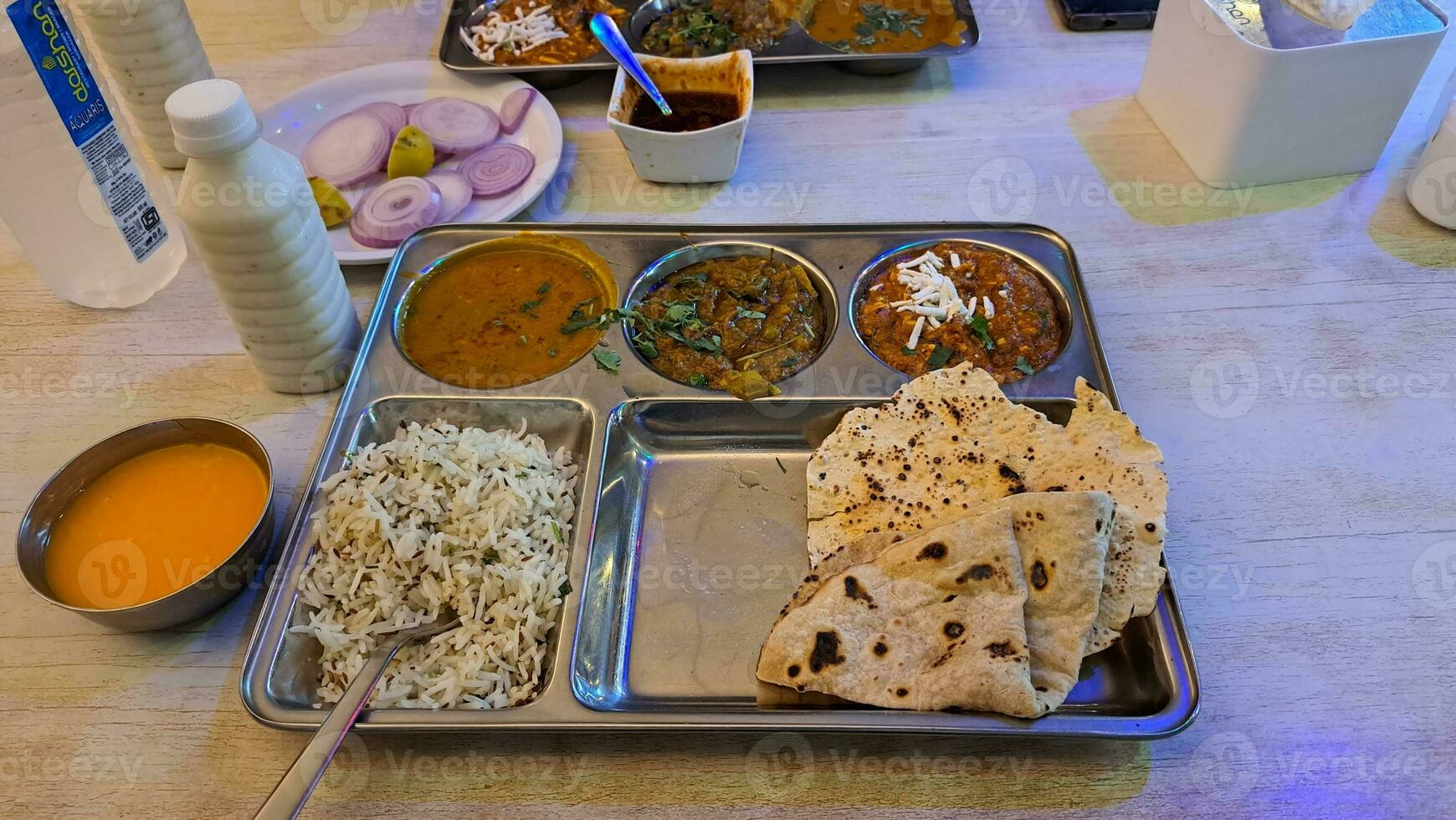 Delicious Indian Punjabi food dish photo