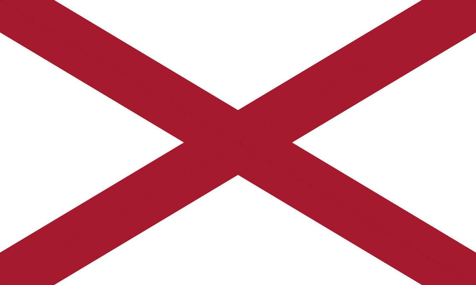 Northern Ireland flag, official colors and proportion. Vector illustration.