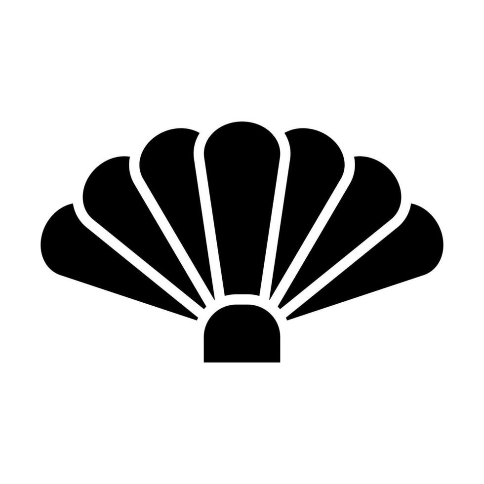 Shell Vector Glyph Icon Design