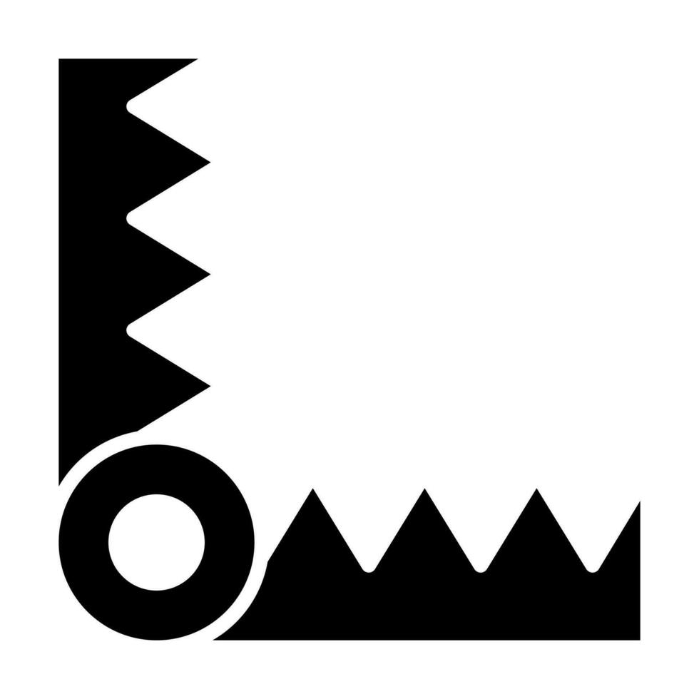 Bear Trap Vector Glyph Icon Design