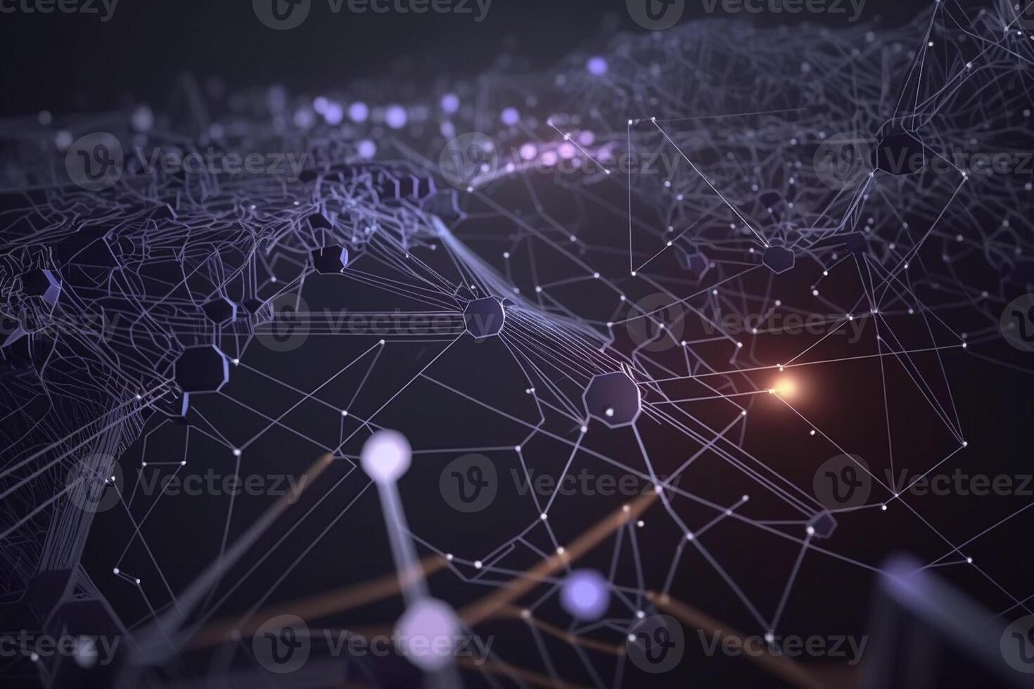 Dynamic abstract backdrop of network connectivity technology background photo