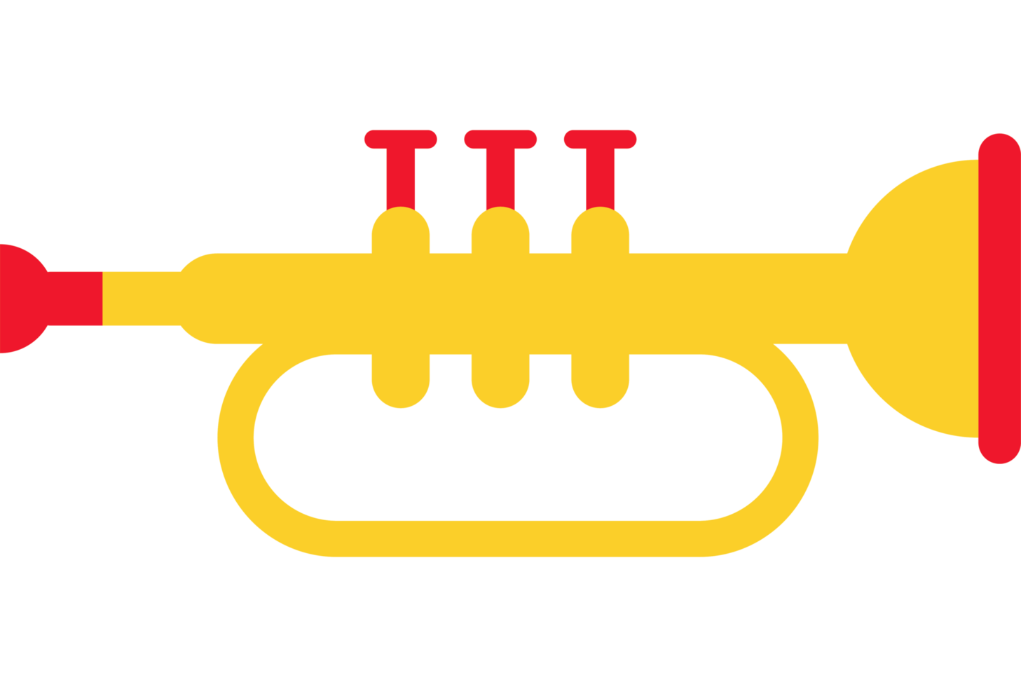 Trompeteninstrument musikalisch png