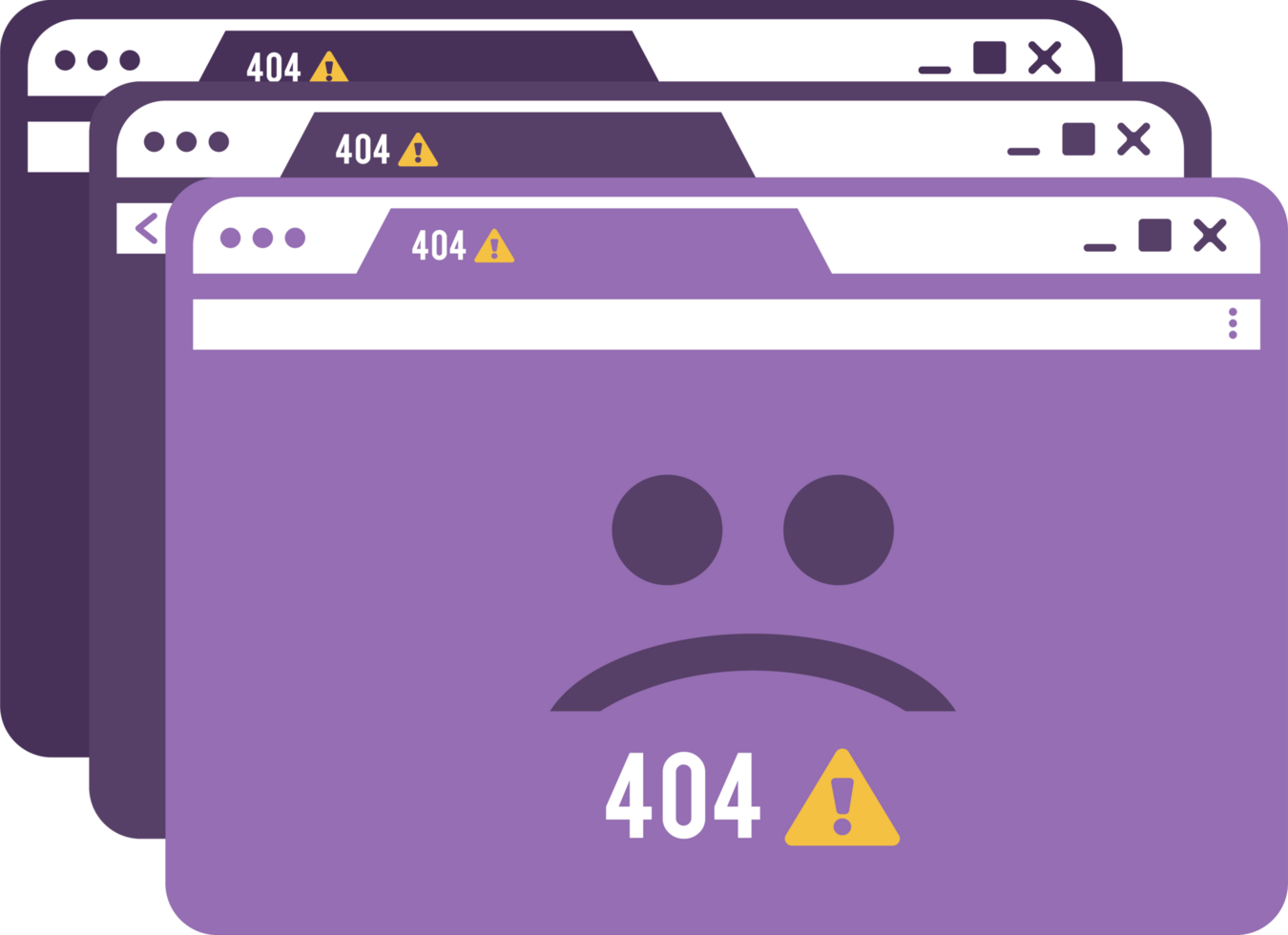 404 error in webpages png