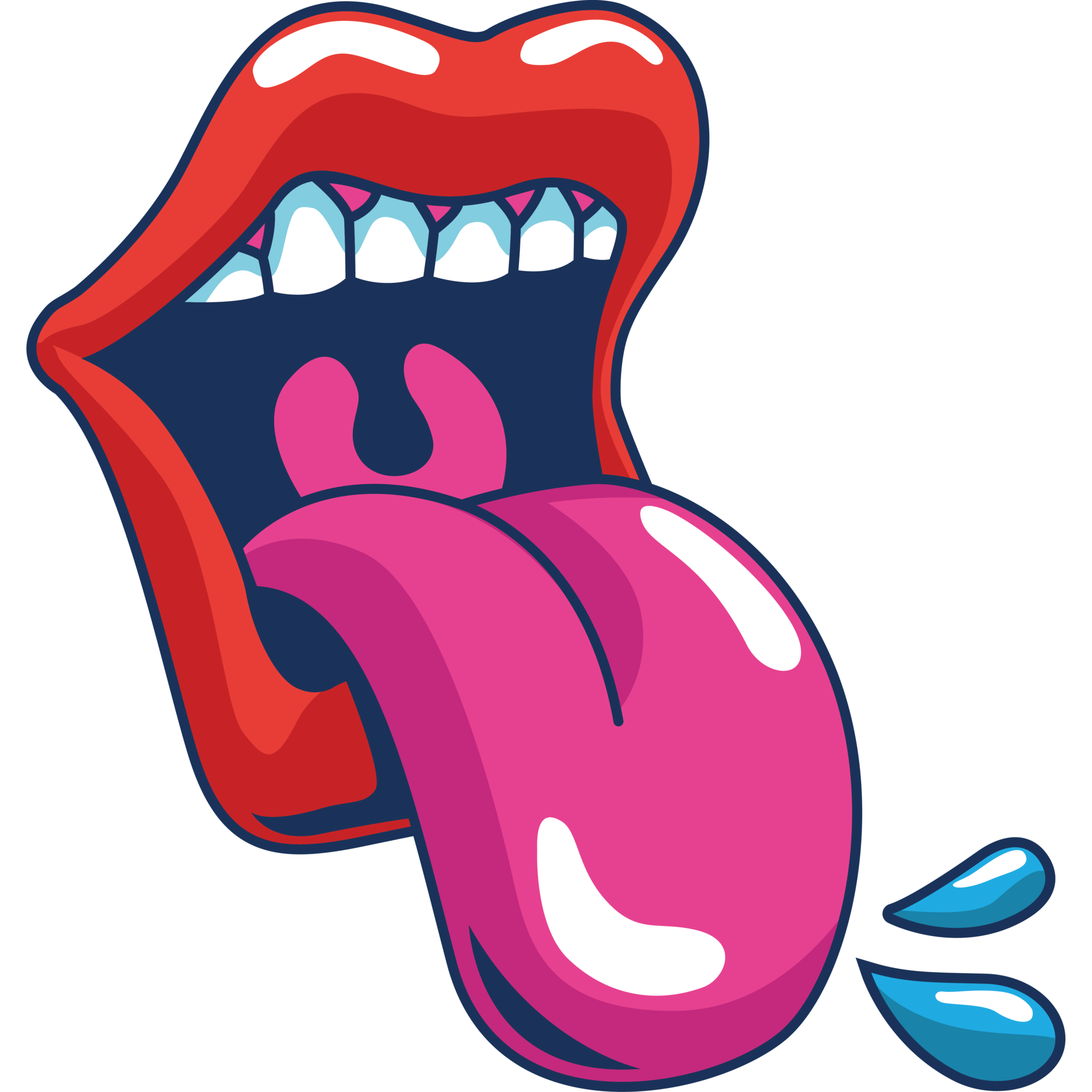 Crazy Mouth 90s Pop Art Style 24094900 PNG crazy-mouth-90s-pop-art-style-24094900-png