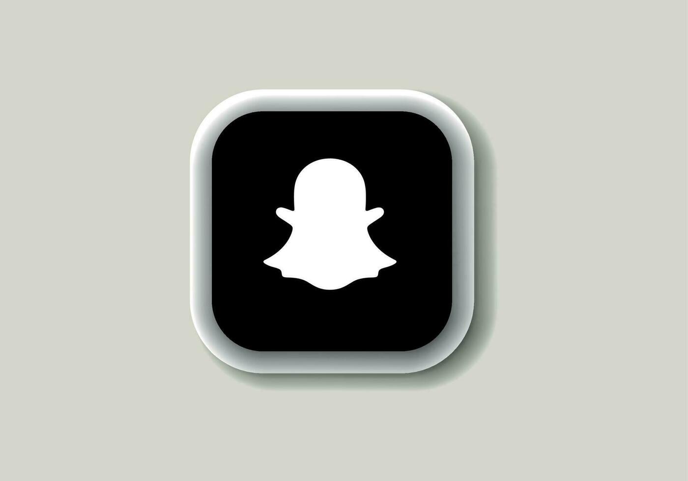 Snapchat new logo and icon printed on white paper. Snapchat social media platform logo vector