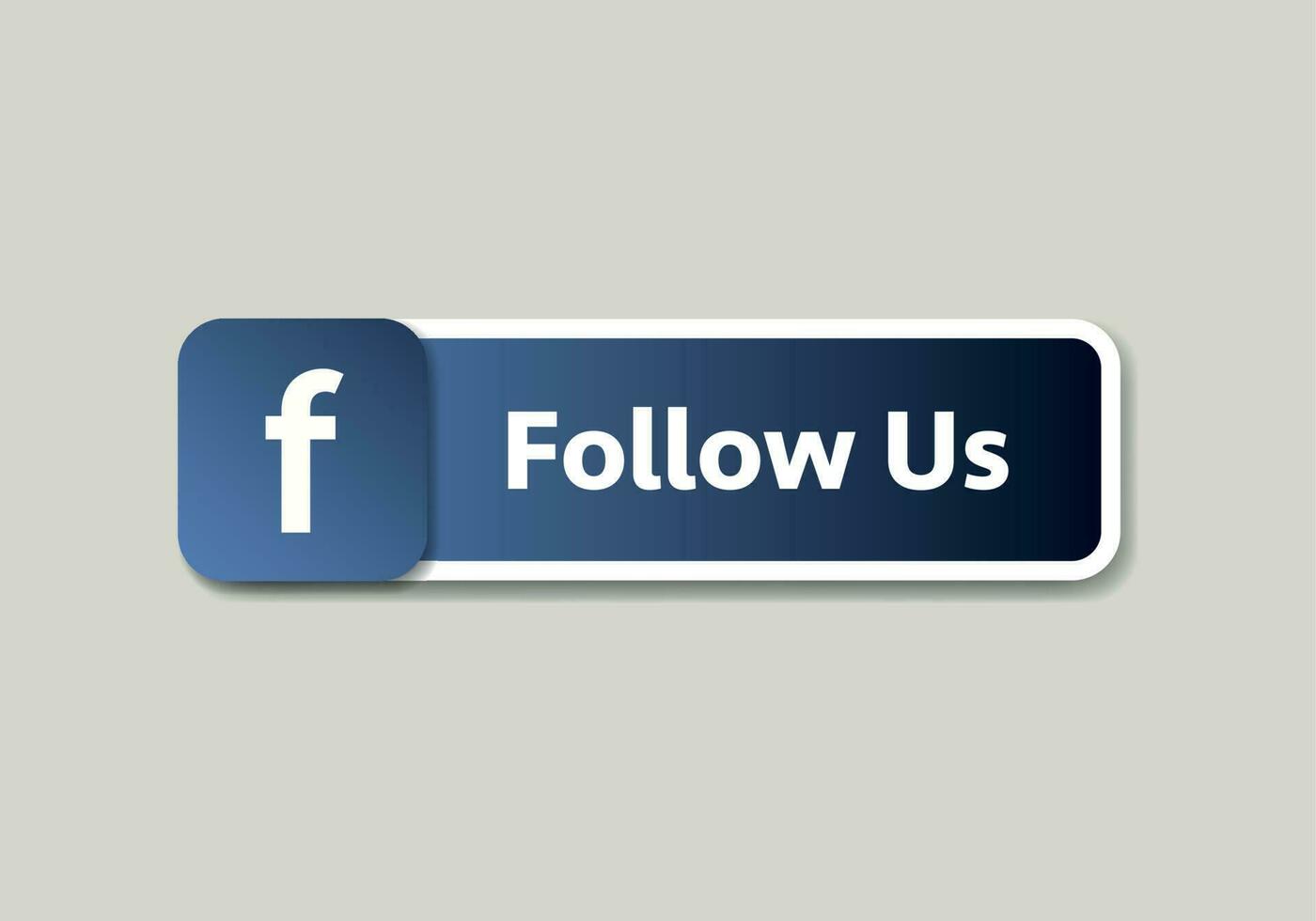 Facebook logo, Facebook icon Follow us speech bubble. Message bubbles. Social media design concept.Modern Vector illustration.