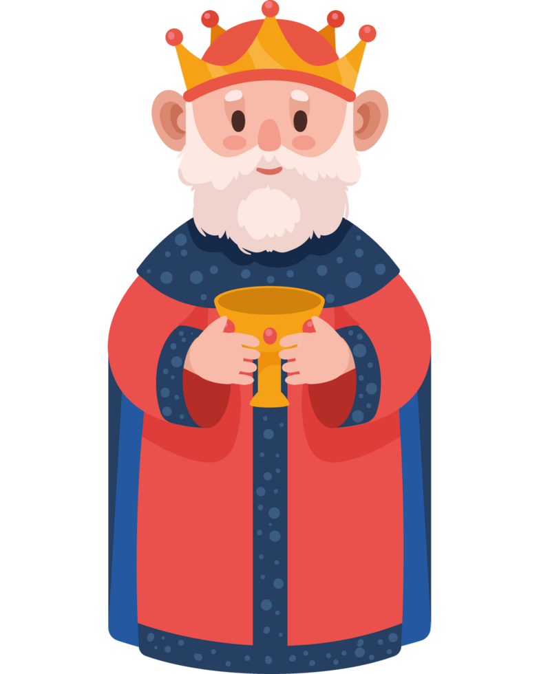 personaje gaspar reyes magos png