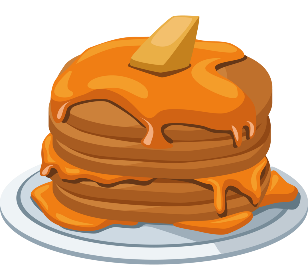 pancakes with syrup png