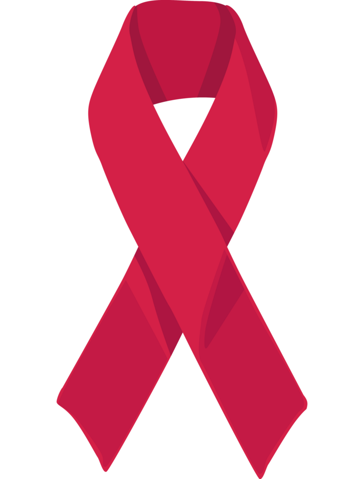 cinta del día mundial del sida png
