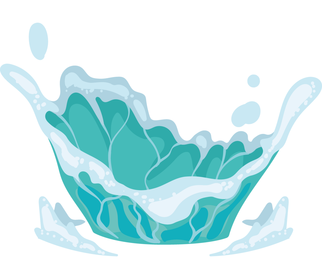 h2o splashing nature png