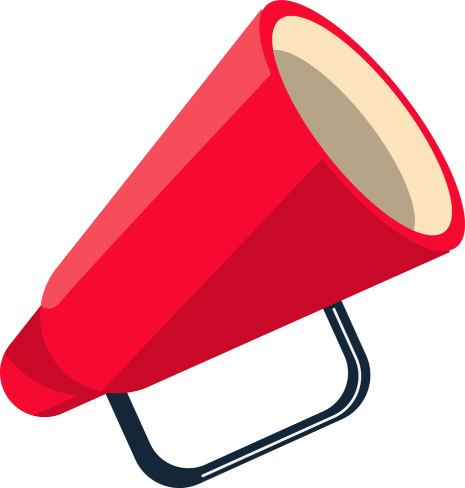 megaphone device audio png