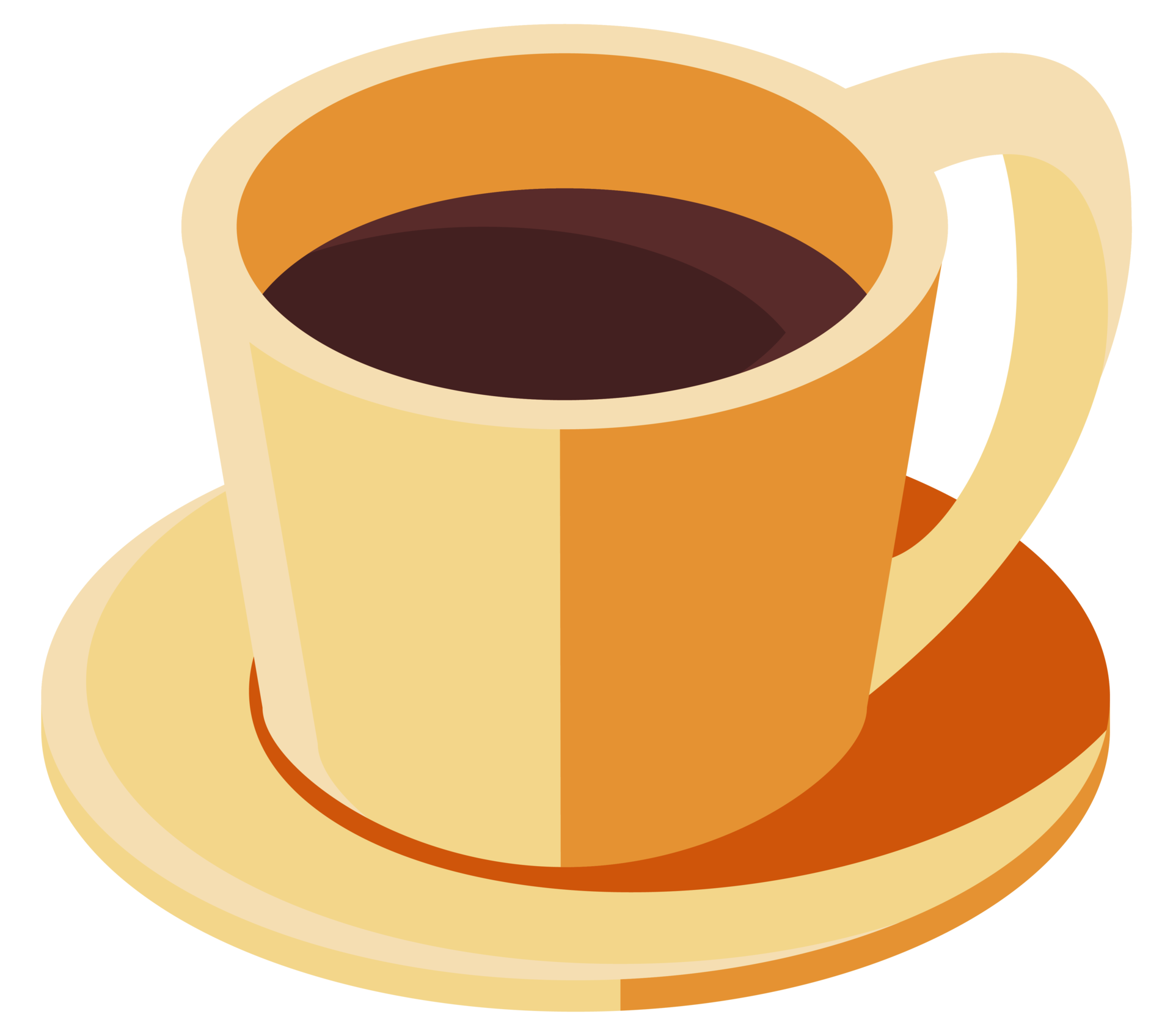 Coffee Cup In Dish 24095821 PNG coffee-cup-in-dish-24095821-png
