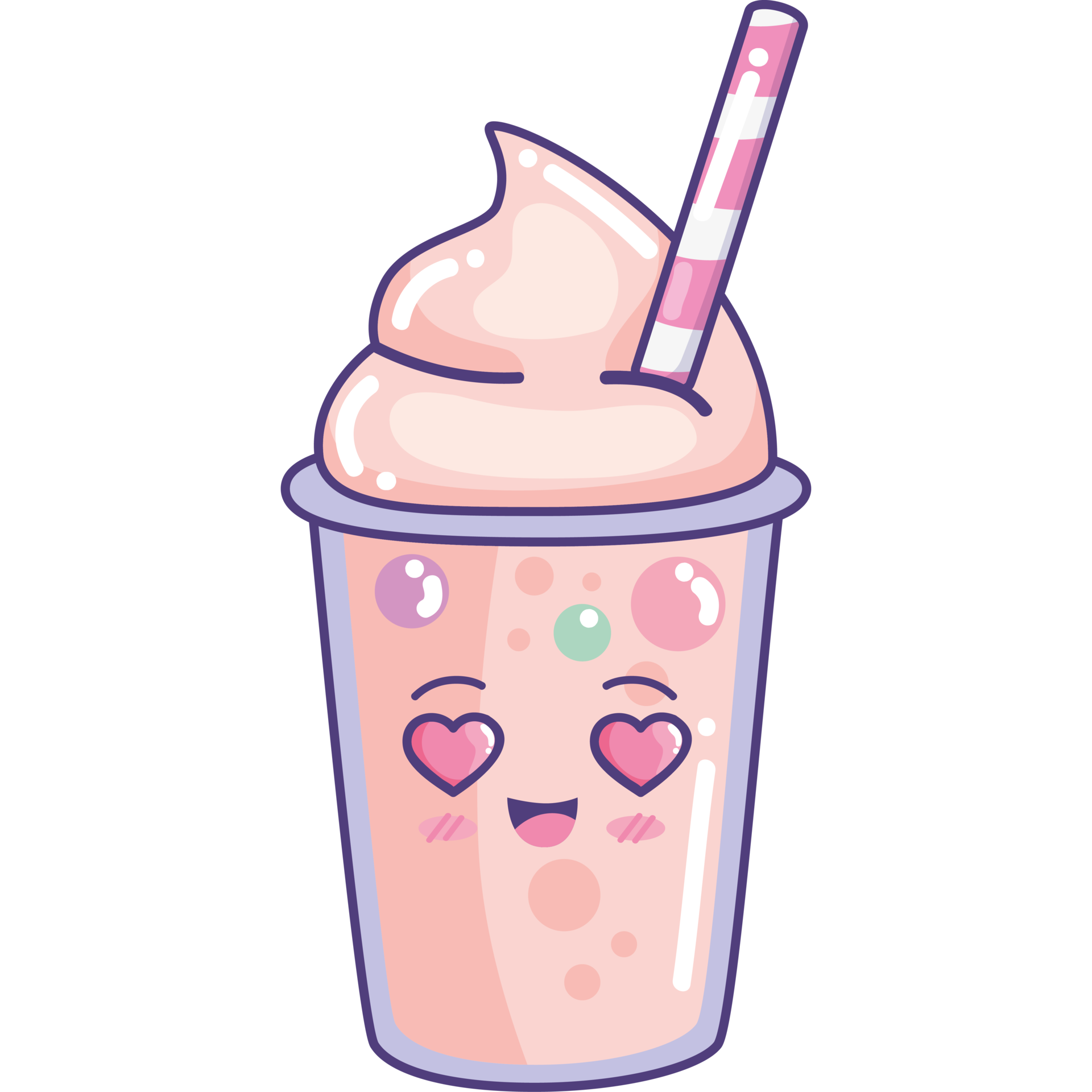 Arquivo de Desenho de milk shake kawaii - Páginal Inicial