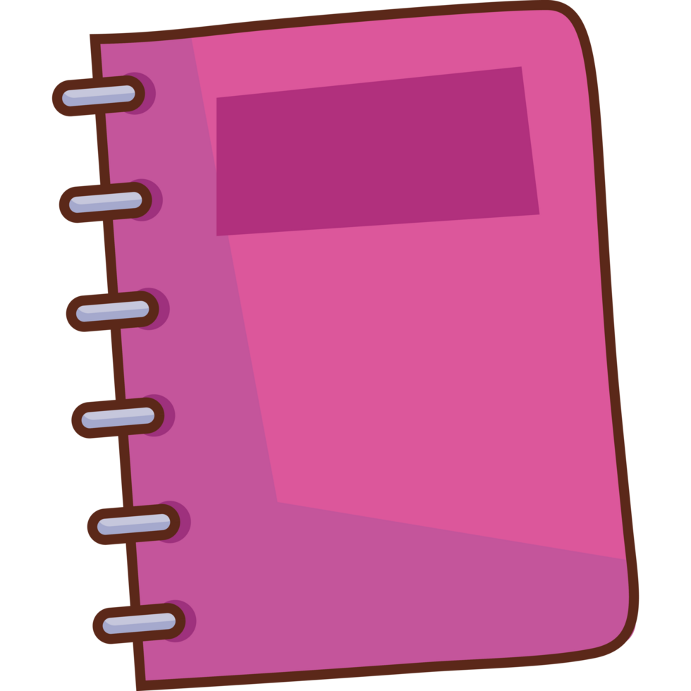 notebook spiral supply png