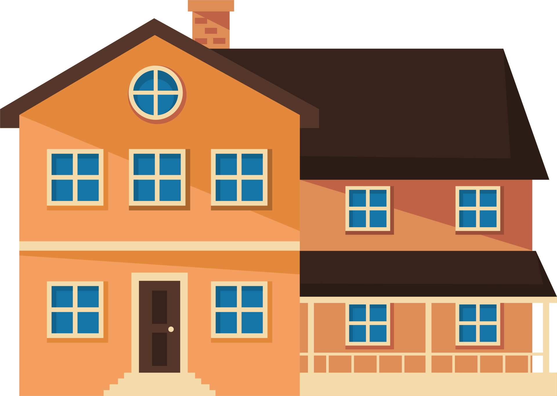 yellow house facade 24096072 PNG