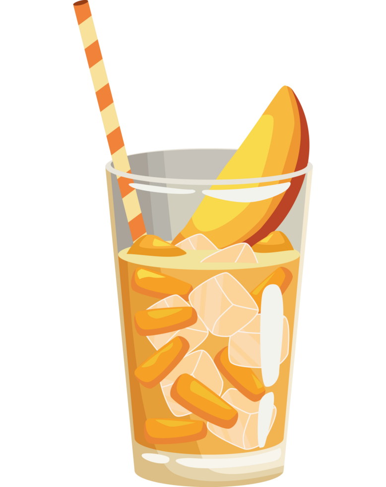 refresh mango drink png