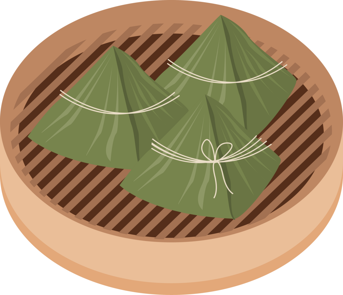 zongzi Chinese pakketten png