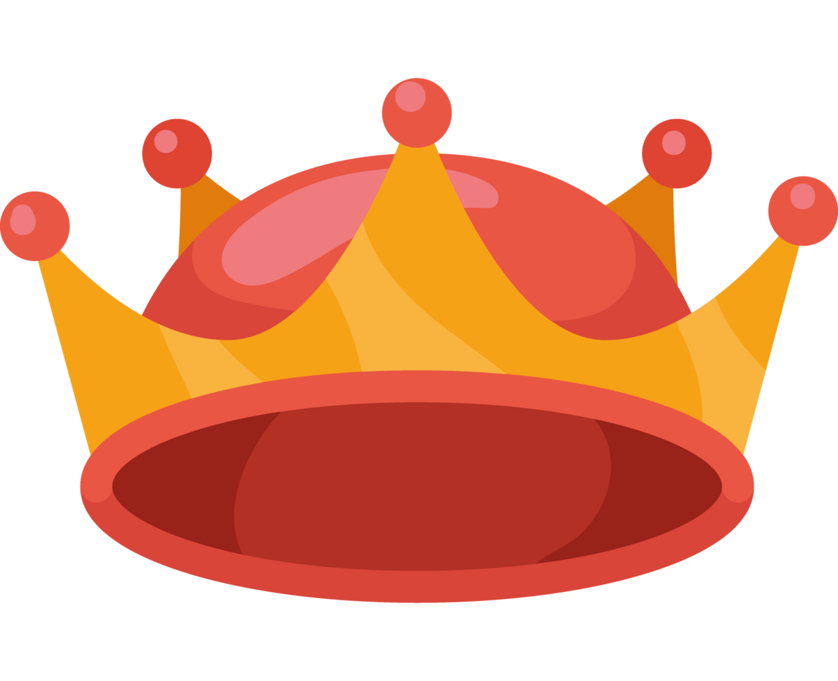 golden queen crown png